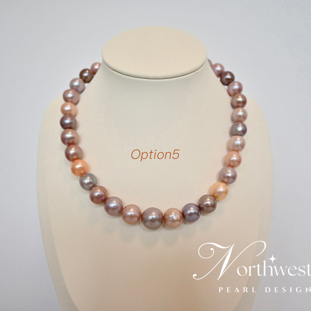 Mixed Color Freshwater Pearl Necklace