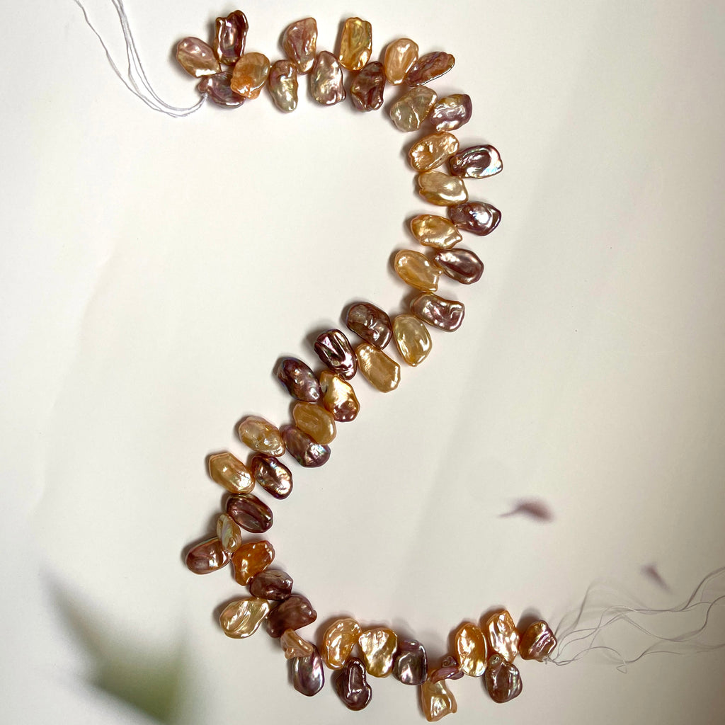 Baroque Flat Pearl Necklace