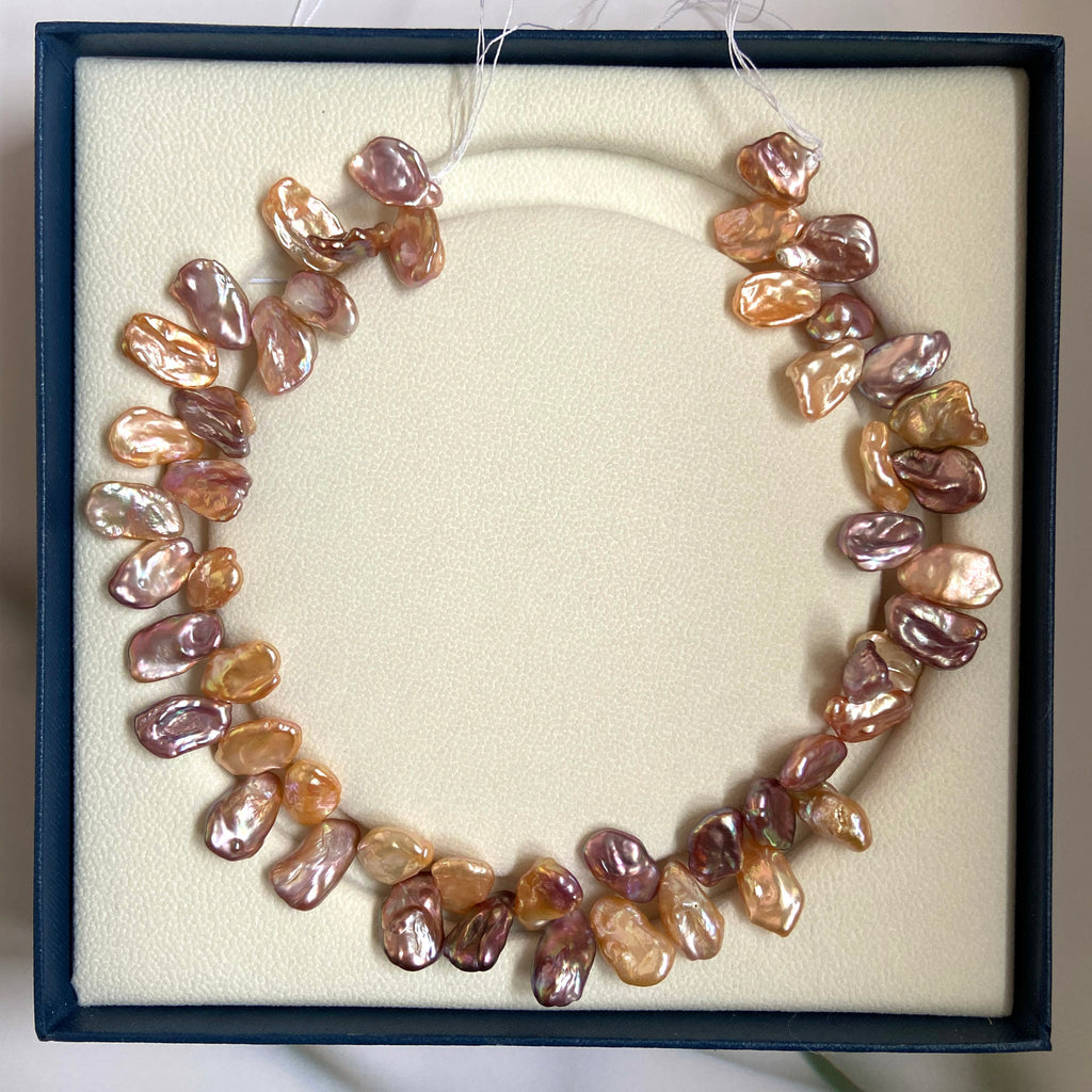 Baroque Flat Pearl Necklace