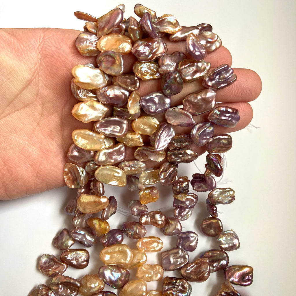 Baroque Flat Pearl Necklace