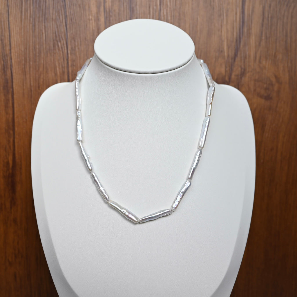 Stick Freshwater Pearl Necklace
