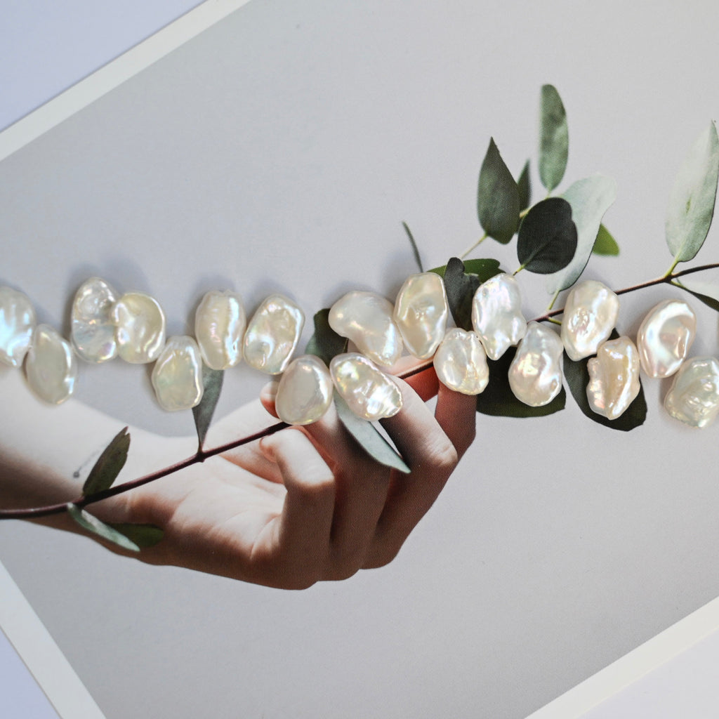 Baroque Flat Pearl Necklace