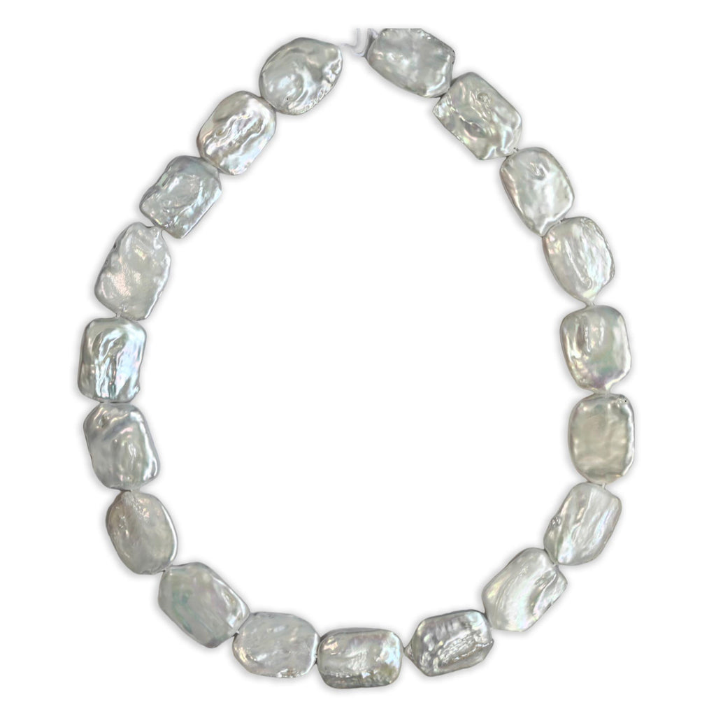 Flat Freshwater Pearl Necklace