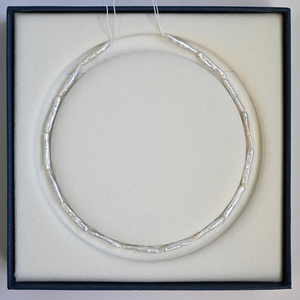 Stick Freshwater Pearl Necklace