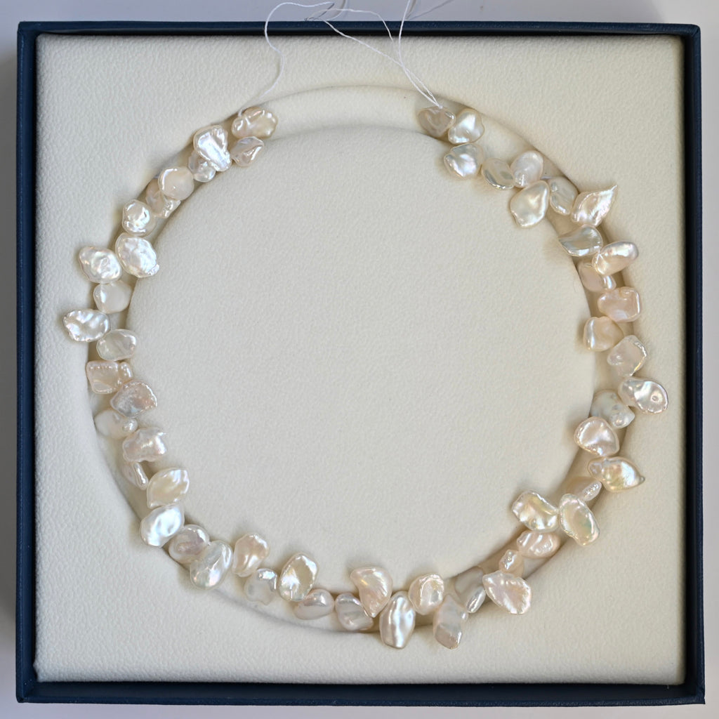 Baroque Flat Pearl Necklace