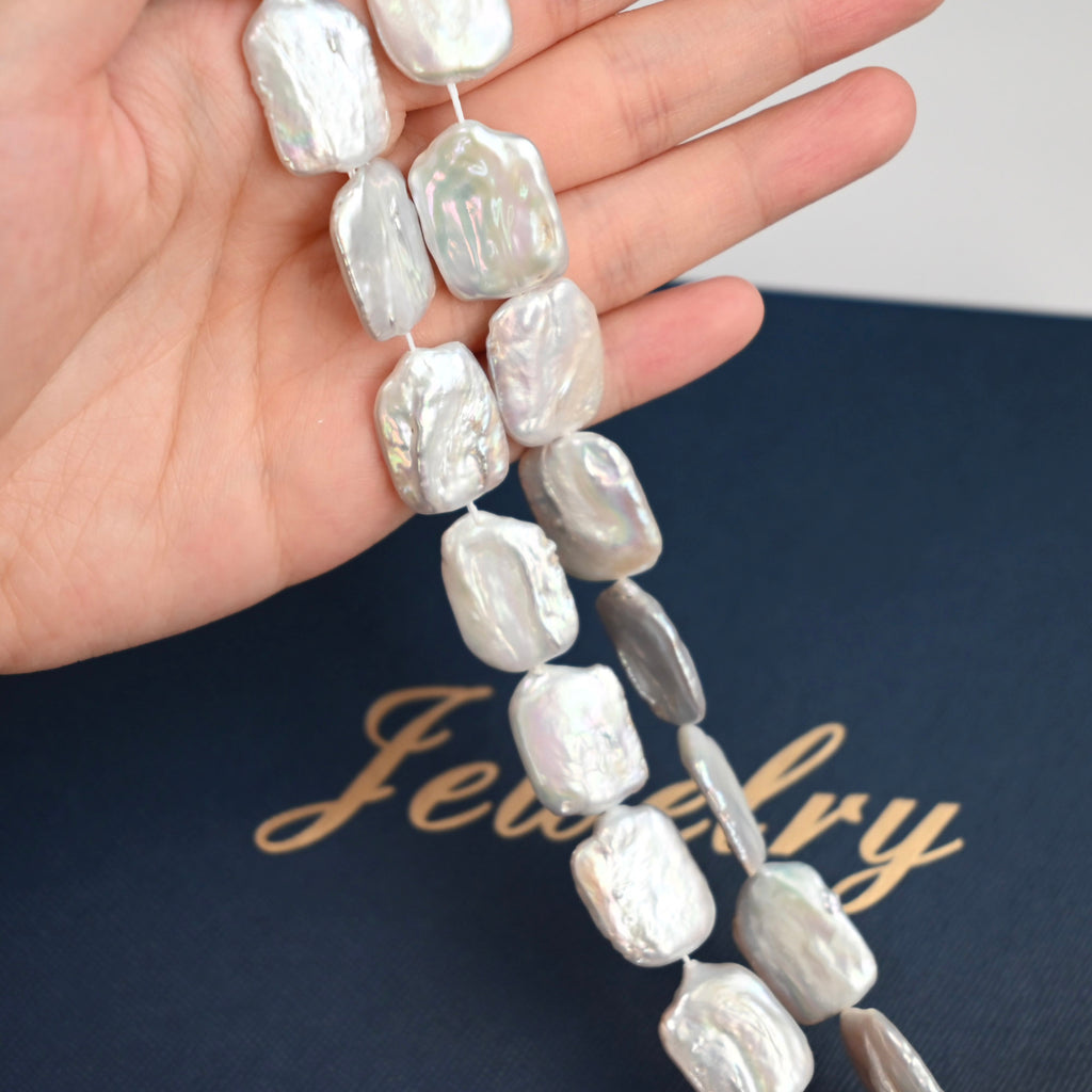 Flat Freshwater Pearl Necklace