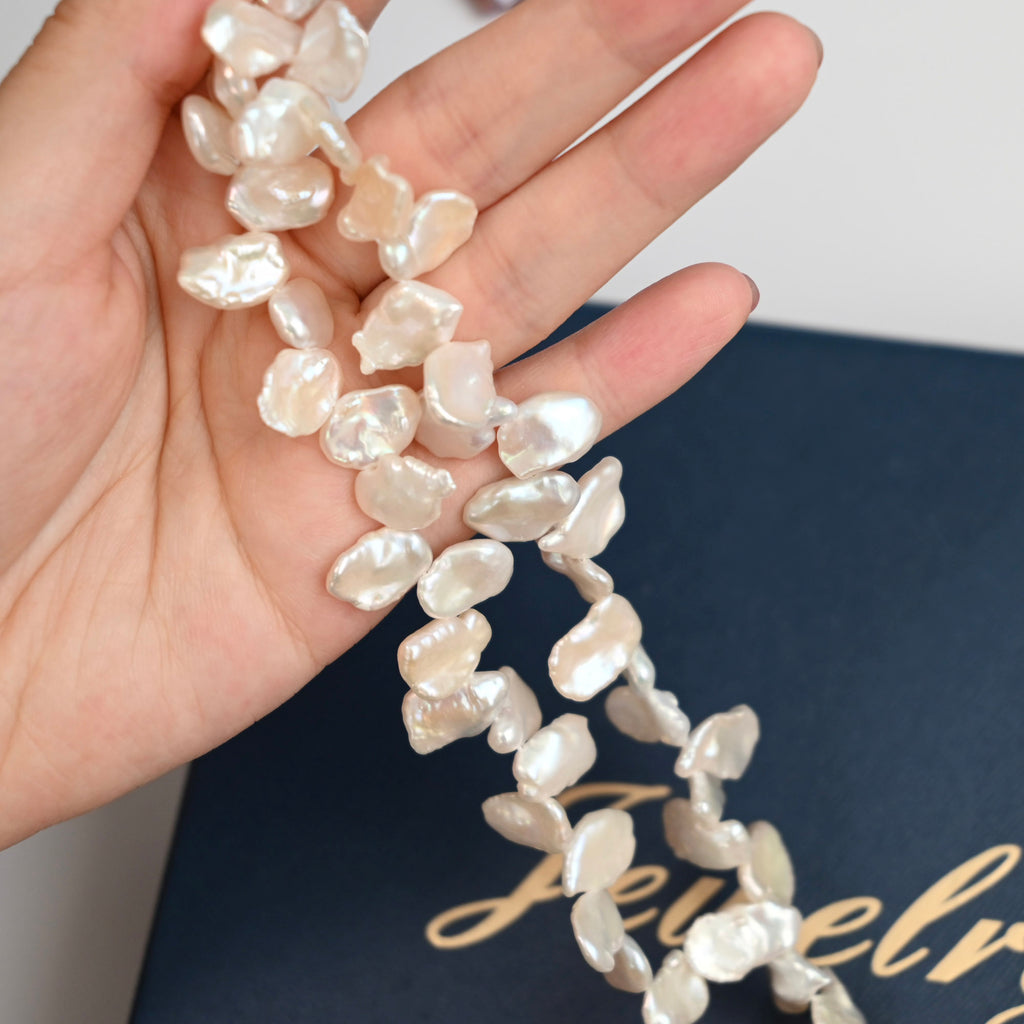 Baroque Flat Pearl Necklace