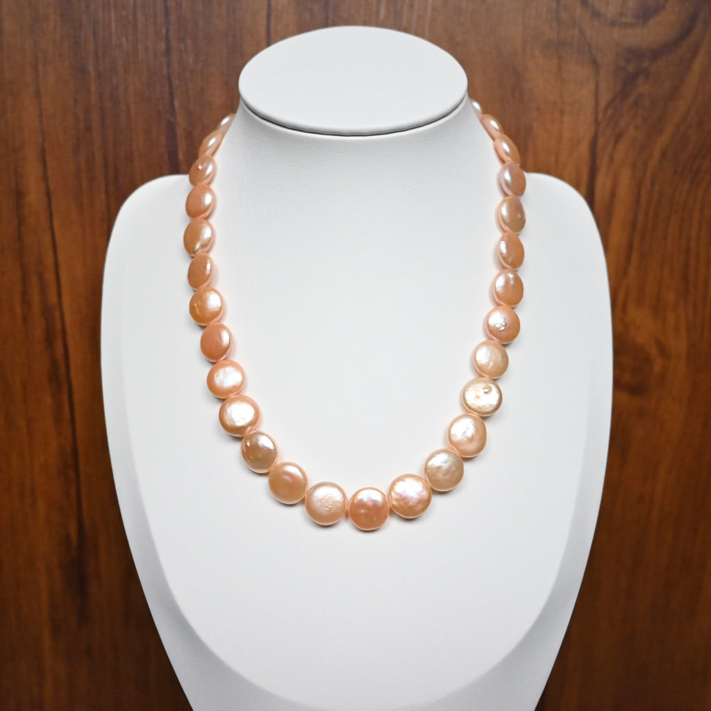 Coin Freshwater Pearl Necklace