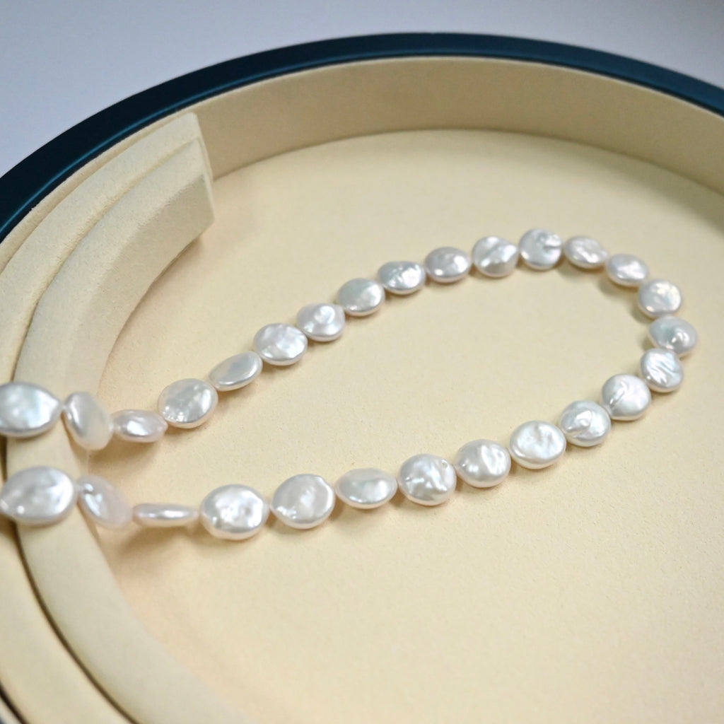 Coin Freshwater Pearl Necklace