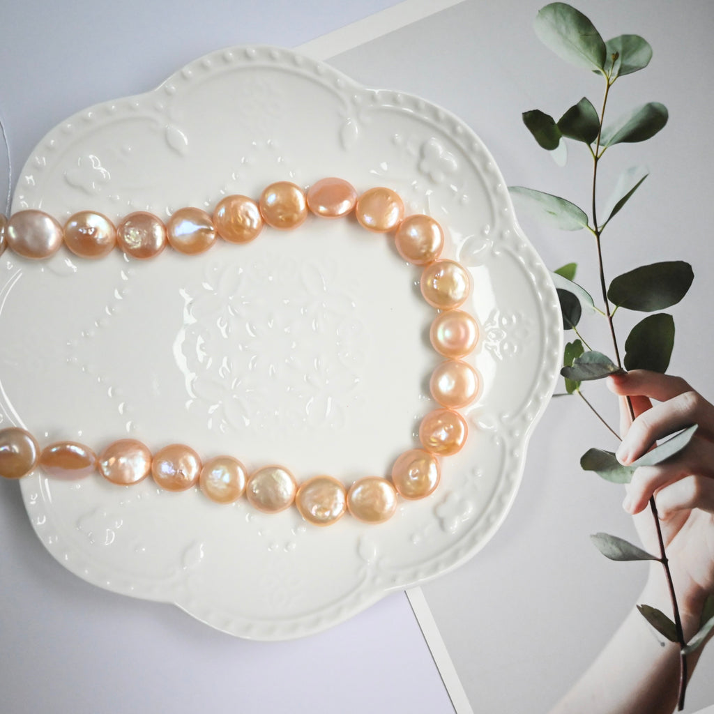 Coin Freshwater Pearl Necklace