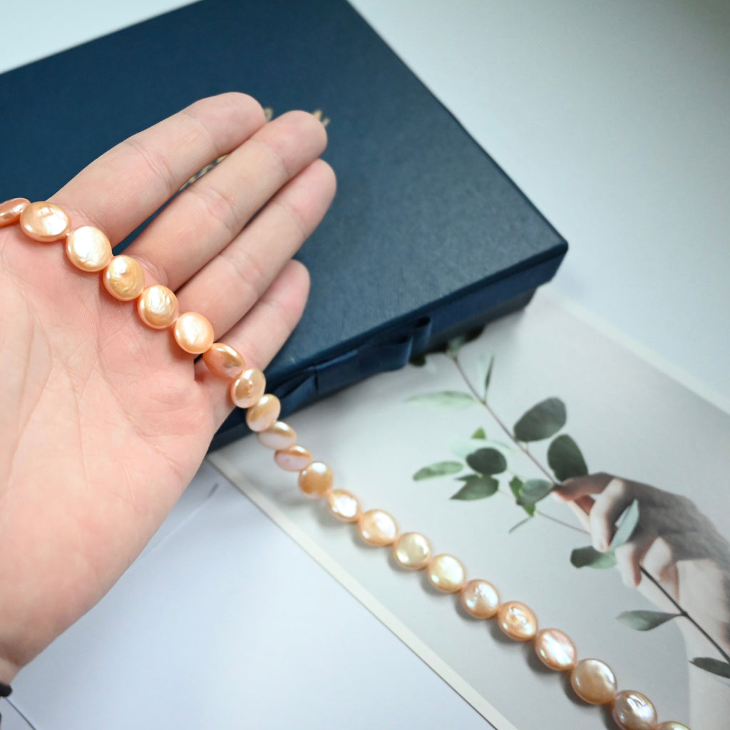 Coin Freshwater Pearl Necklace