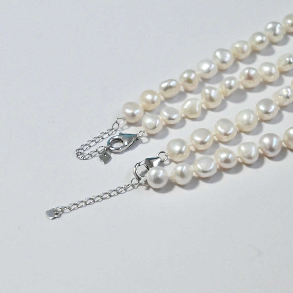 Freshwater Pearl Necklace Bracelet set