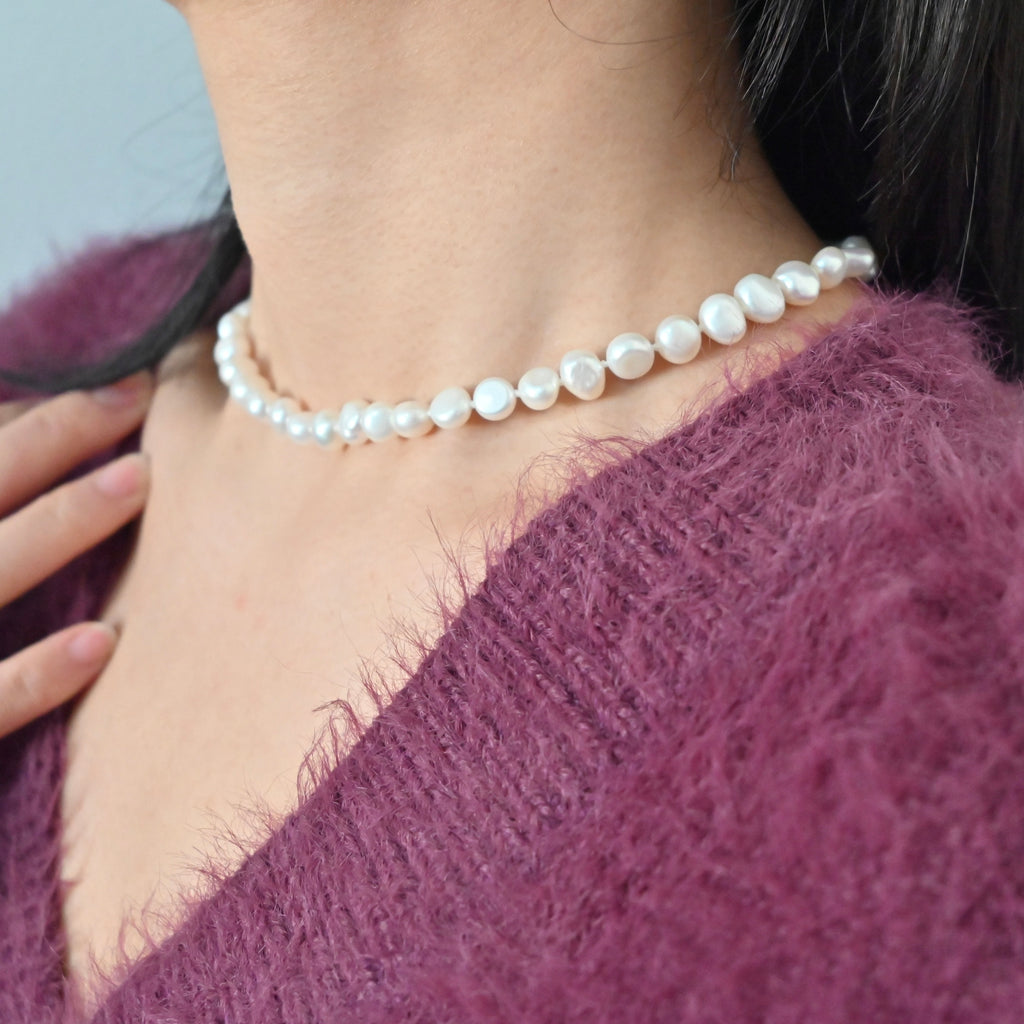 Freshwater Pearl Necklace Bracelet set