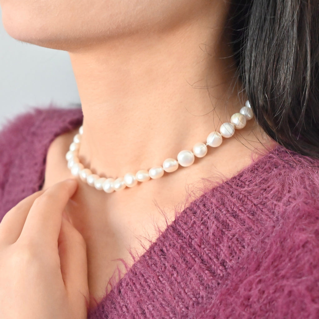 Freshwater Pearl Necklace Bracelet set