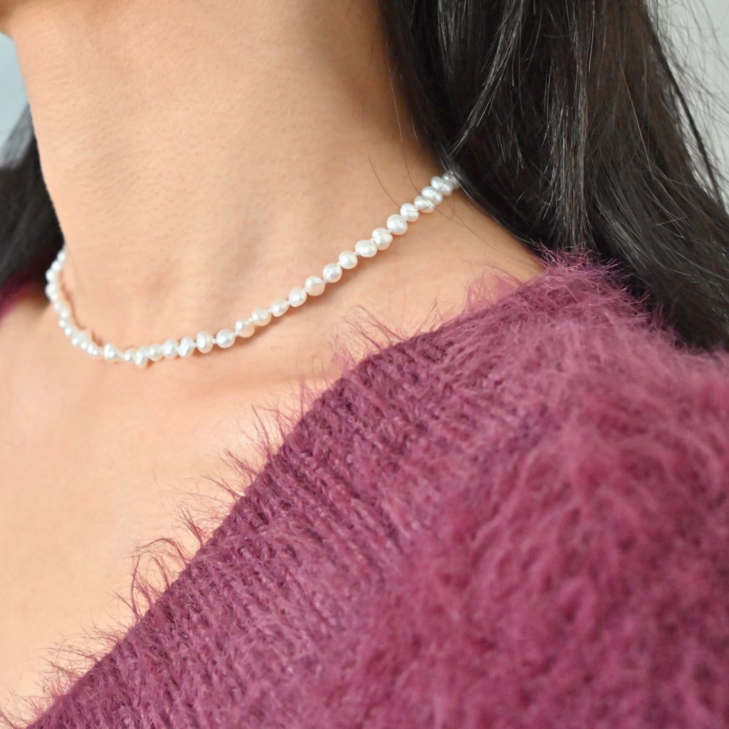 Freshwater Pearl Necklace Bracelet set