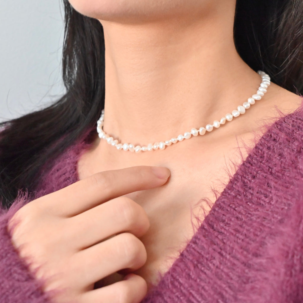Freshwater Pearl Necklace Bracelet set