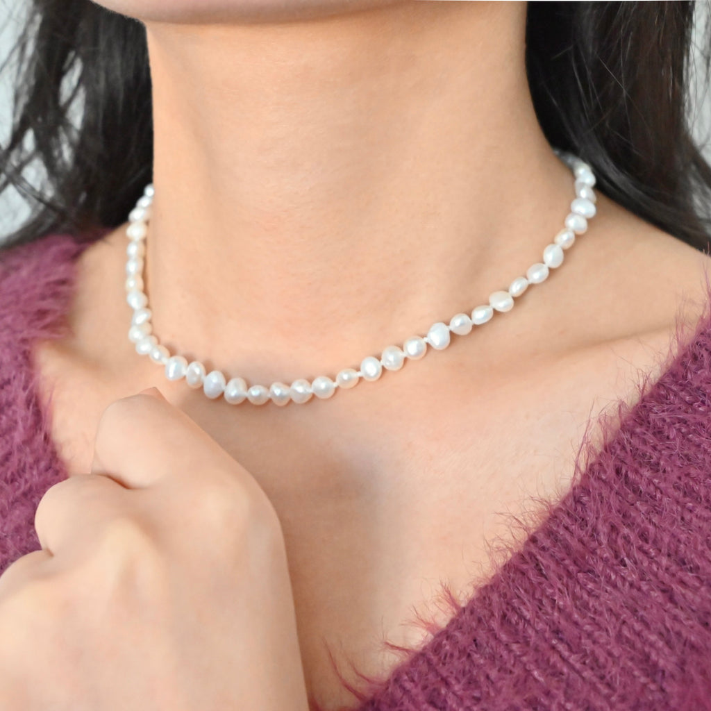 Freshwater Pearl Necklace Bracelet set