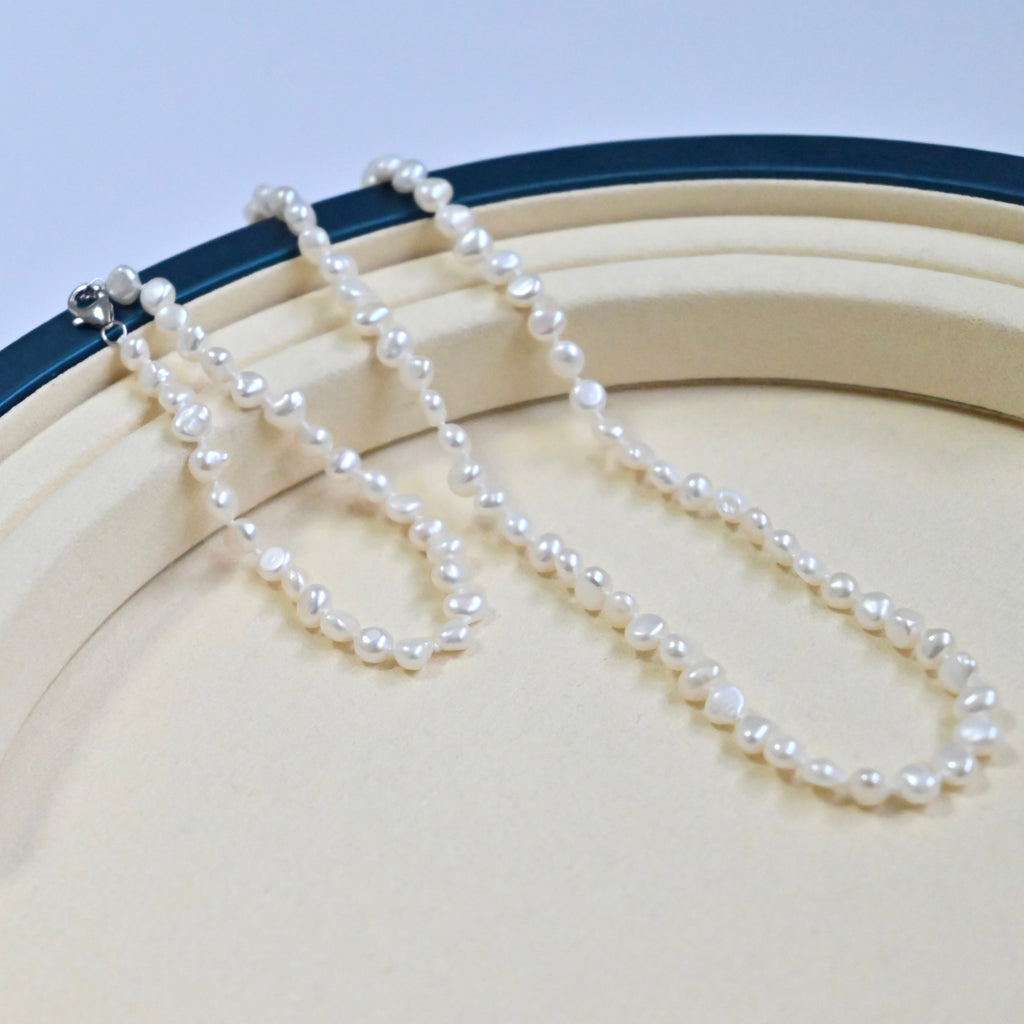 Freshwater Pearl Necklace Bracelet set