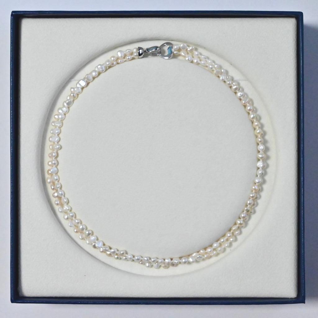 Freshwater Pearl Necklace - Double Strands