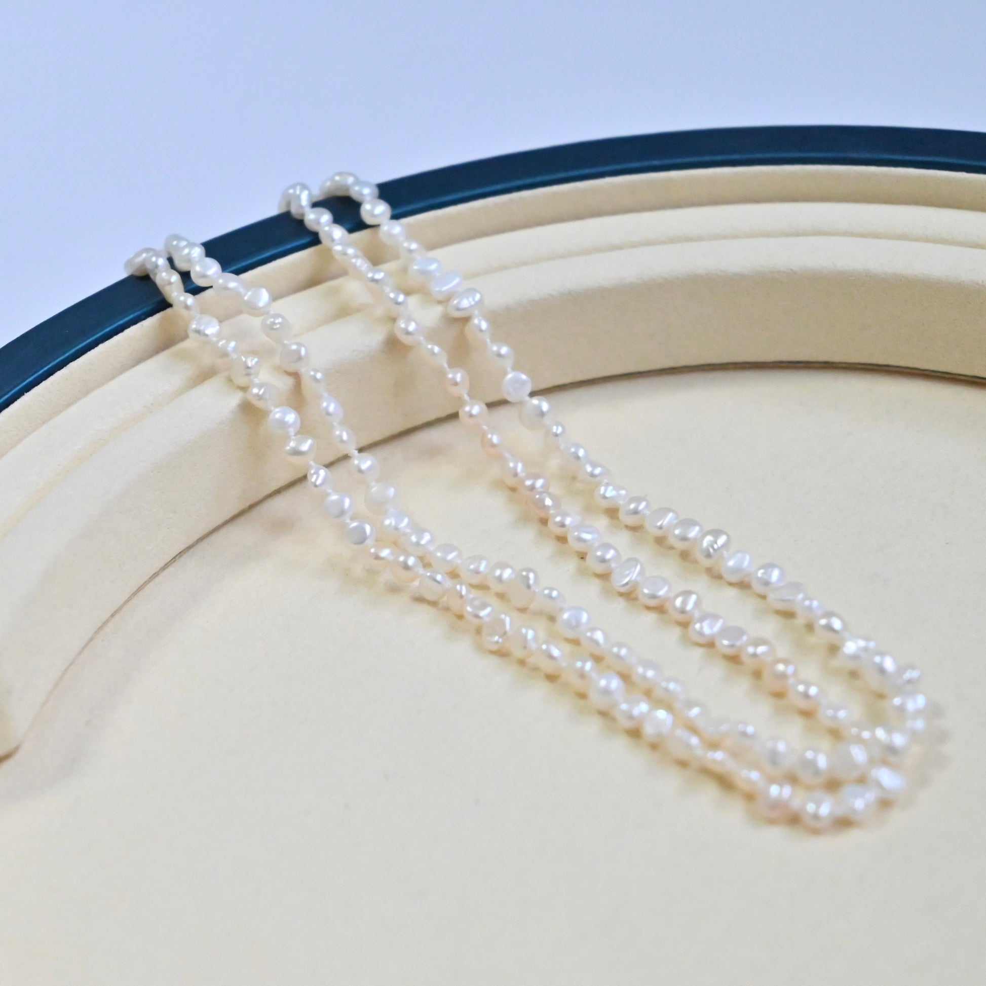 Freshwater Pearl Necklace - Double Strands