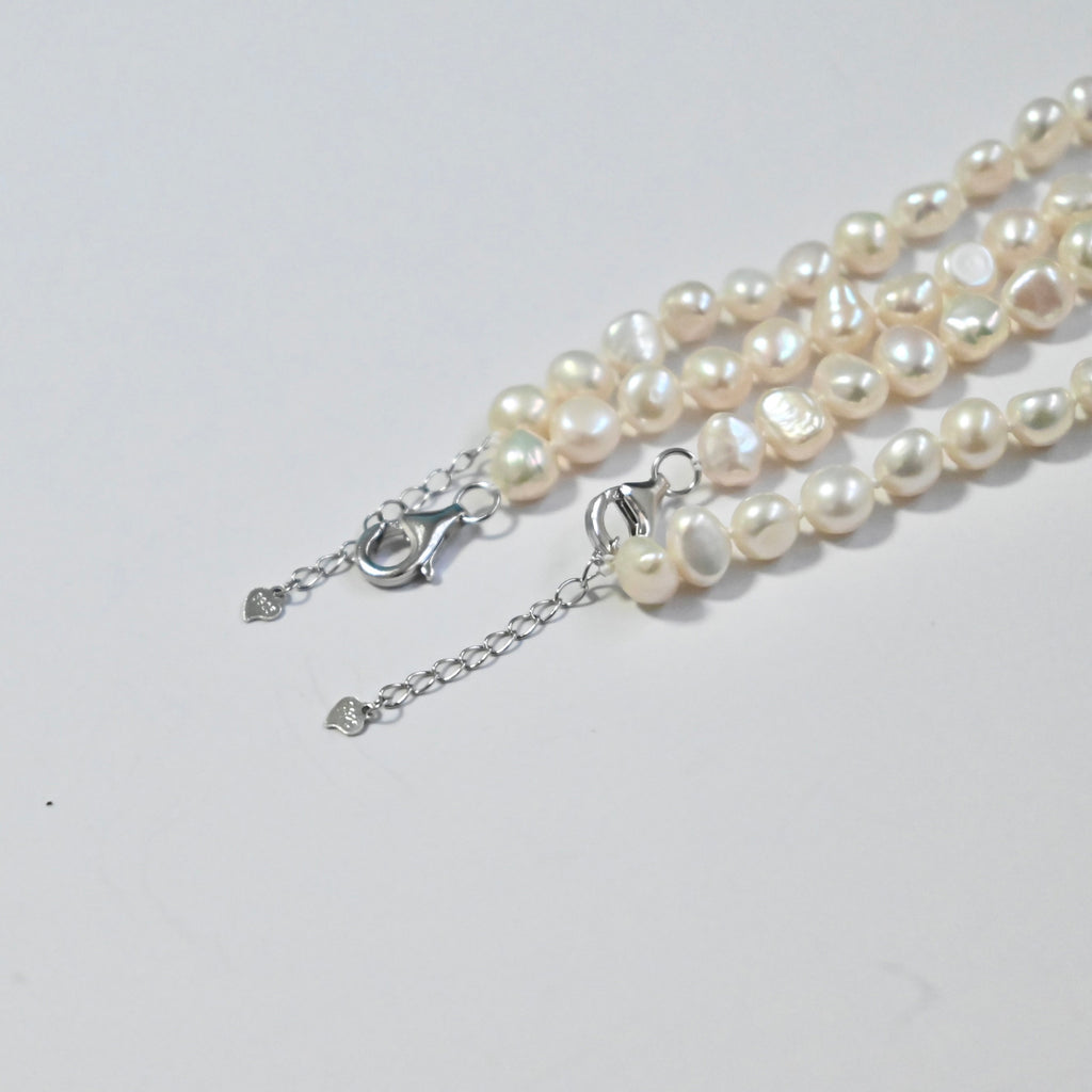 Freshwater Pearl Necklace Bracelet set