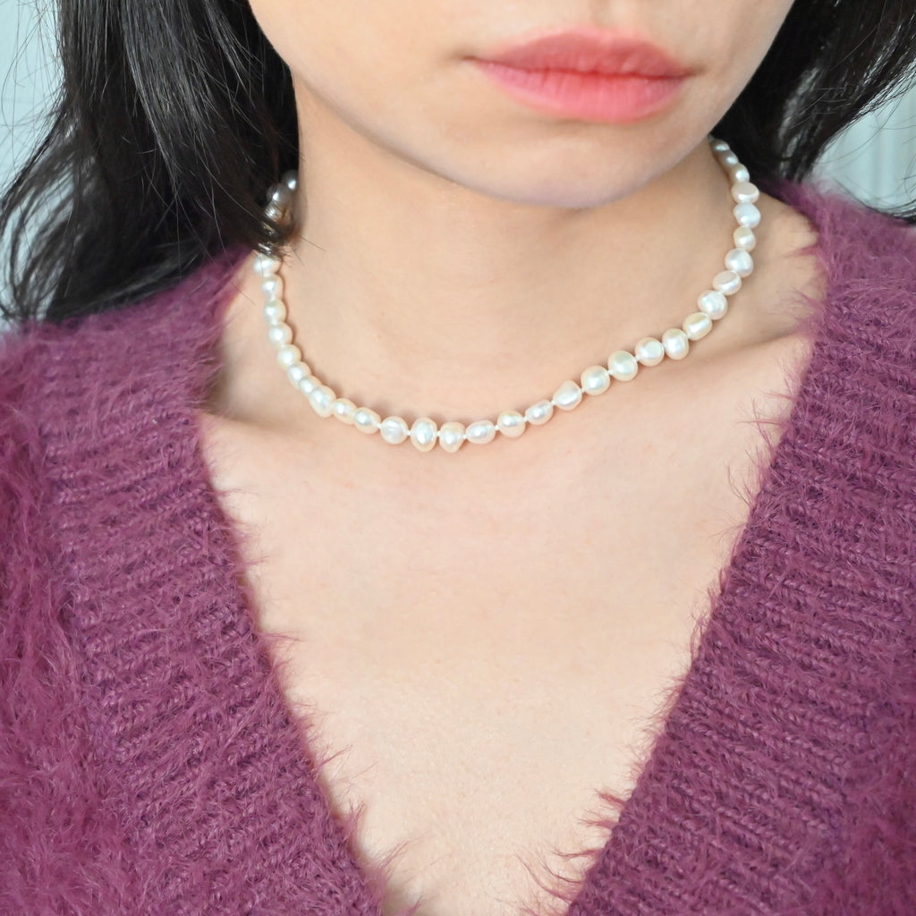 Freshwater Pearl Necklace Bracelet set