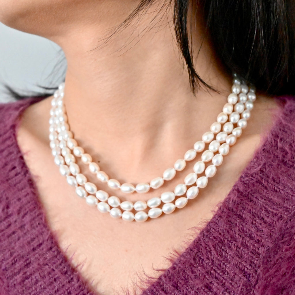 Freshwater Pearl Necklace - Multi-Strands