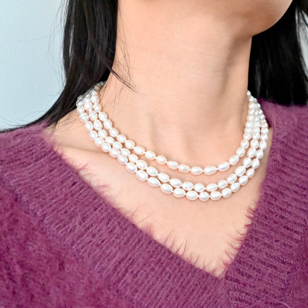Freshwater Pearl Necklace - Multi-Strands
