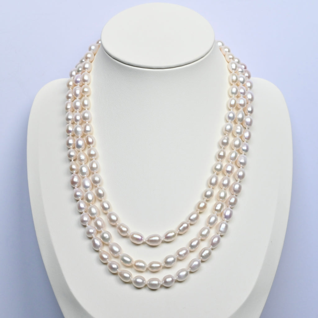 Freshwater Pearl Necklace - Multi-Strands