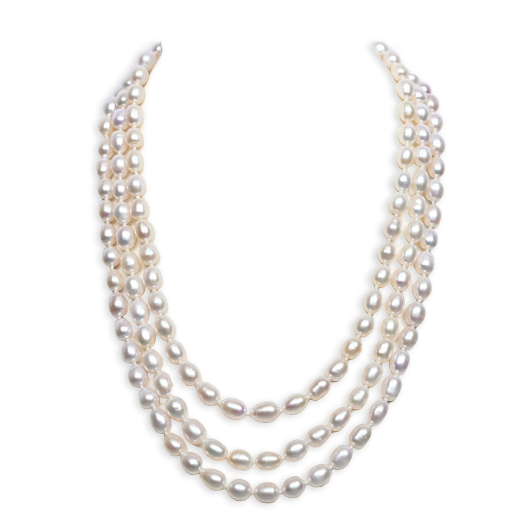 Freshwater Pearl Necklace - Multi-Strands