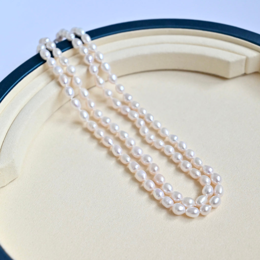 Freshwater Pearl Necklace - Double Strands