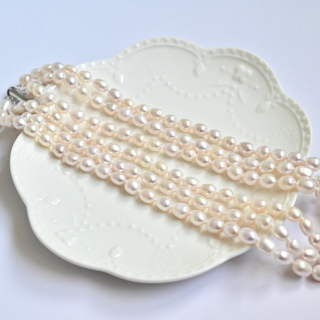 Freshwater Pearl Necklace - Multi-Strands