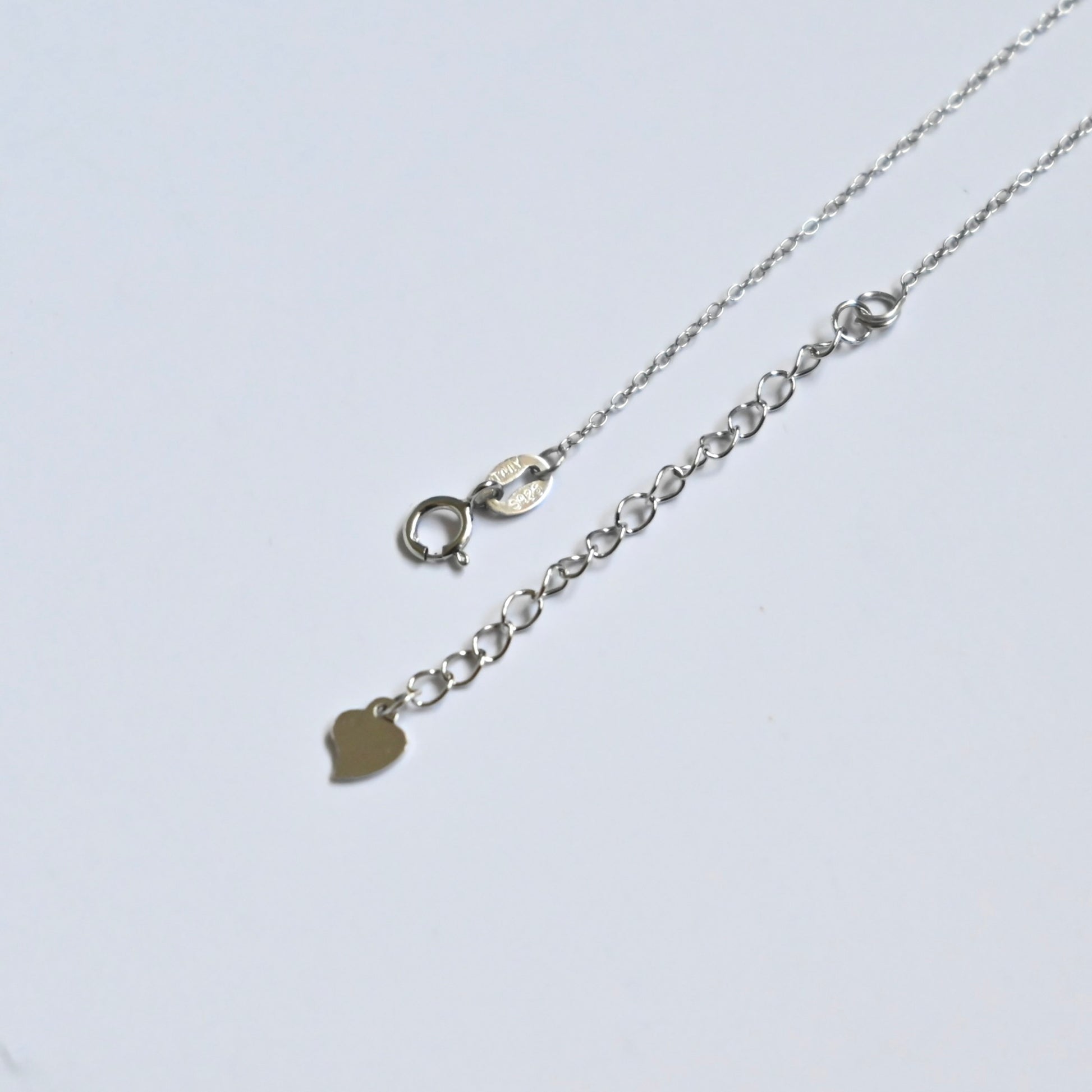 Floating Pearl Necklace - S925 Silver Chain