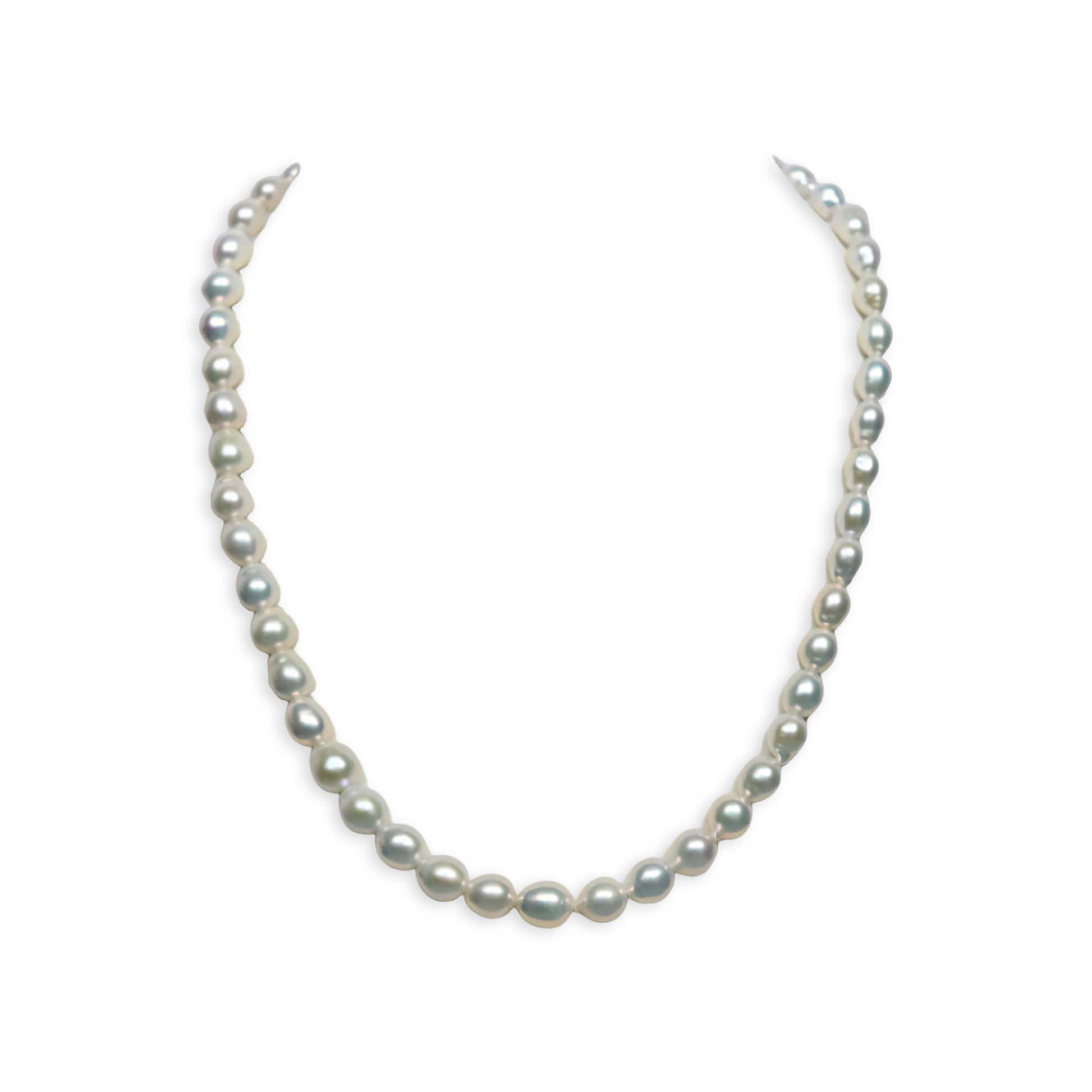White Pearl Choker Necklace