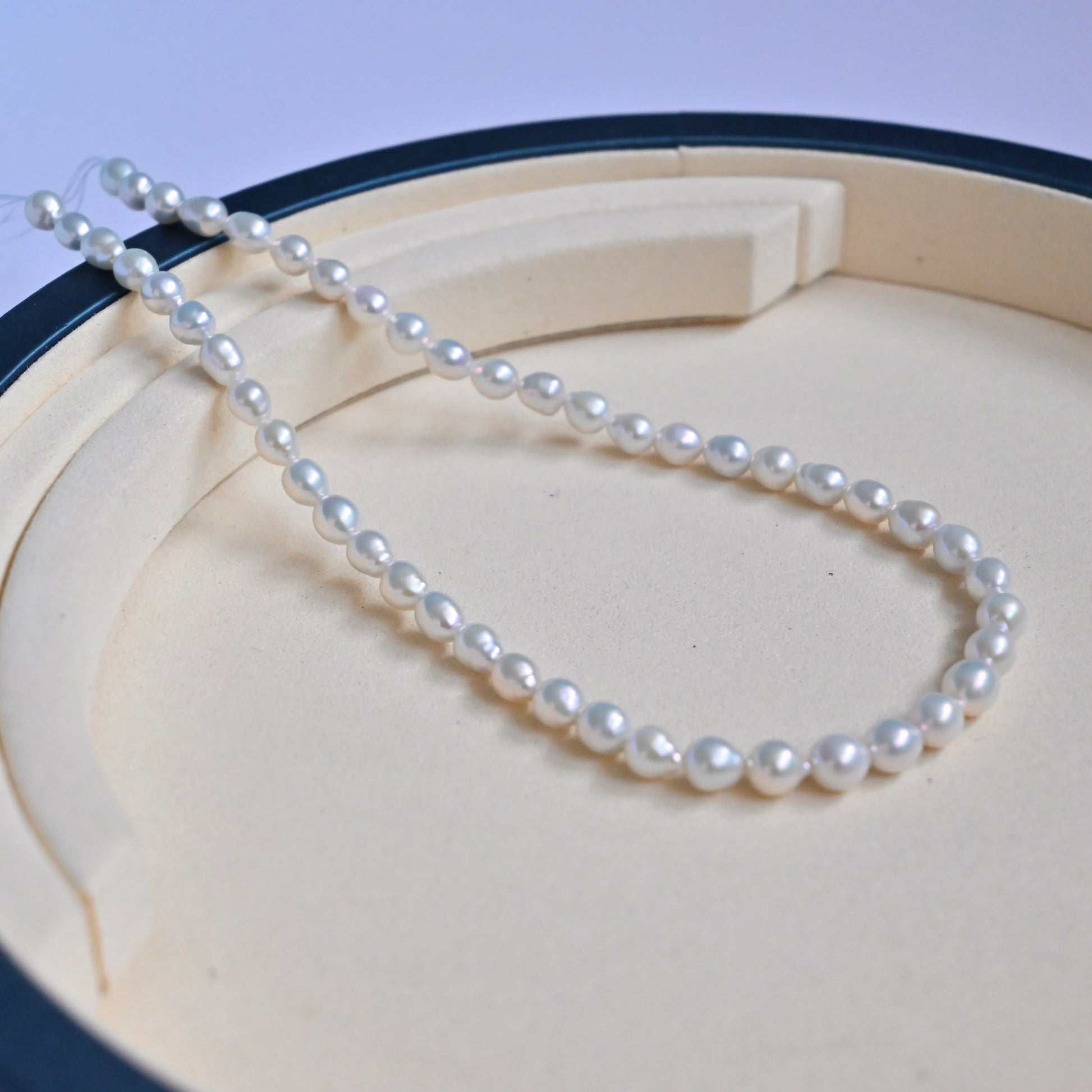 White Pearl Choker Necklace