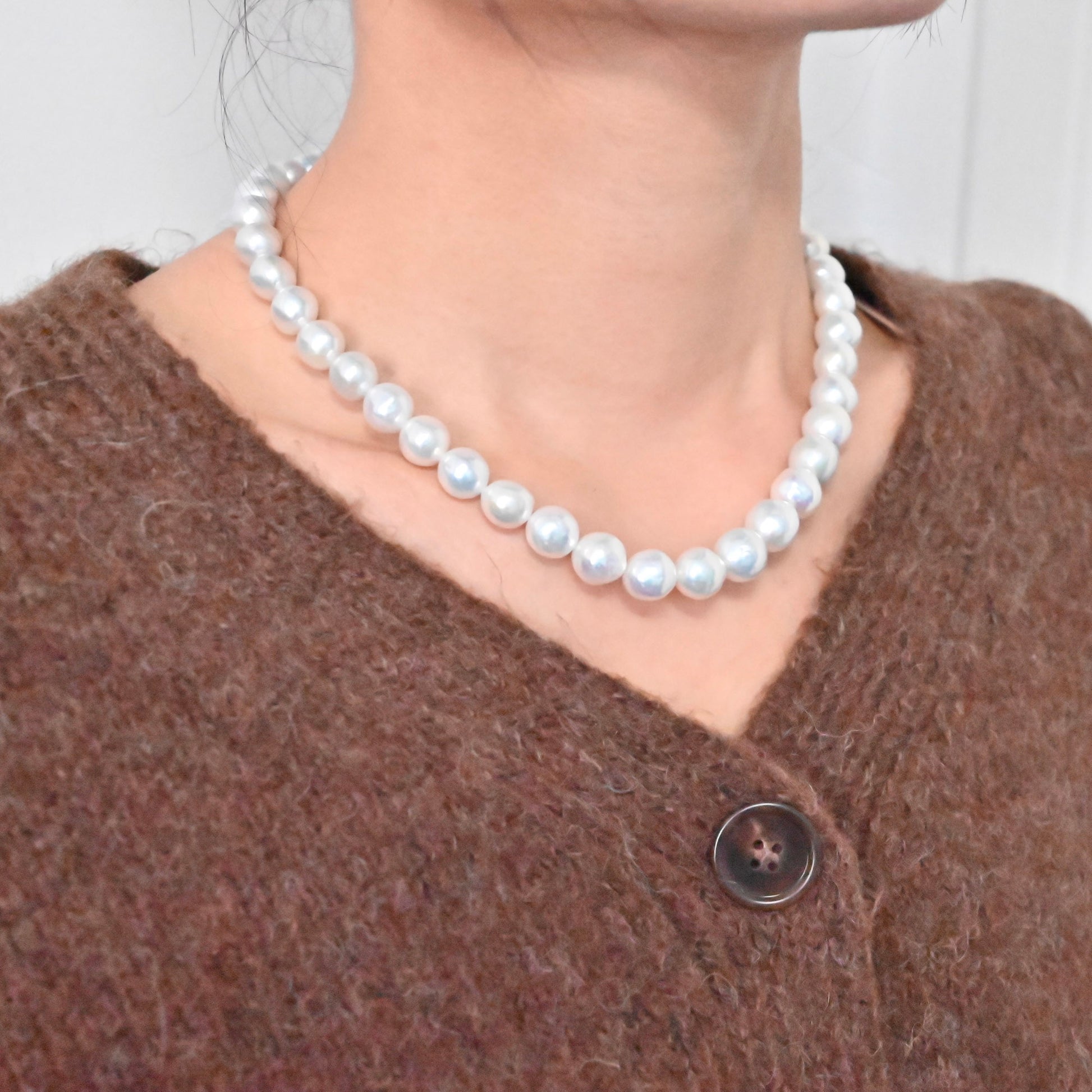 White Freshwater Pearl Necklace