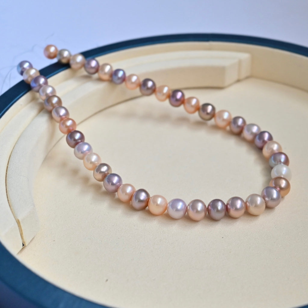 Mixed Color Freshwater Pearl Necklace