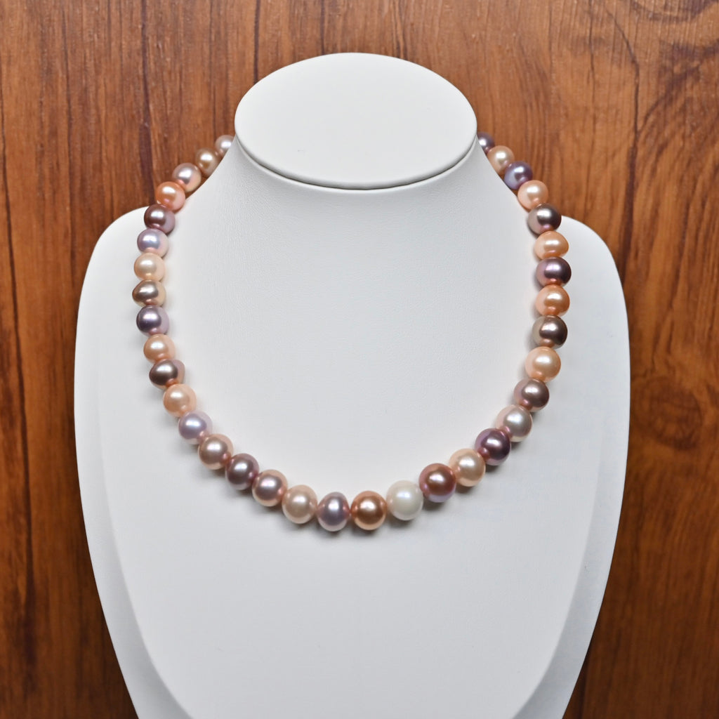 Mixed Color Freshwater Pearl Necklace