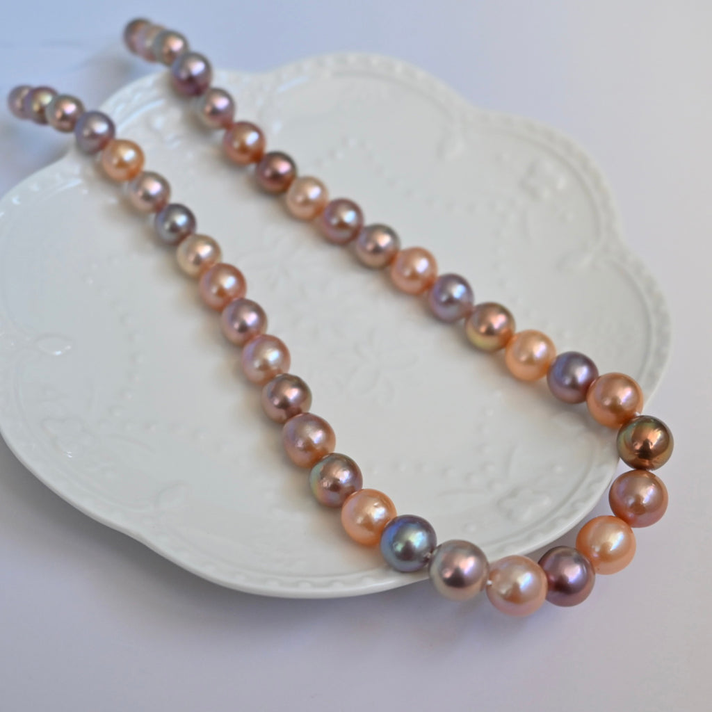 Mixed Color Freshwater Pearl Necklace