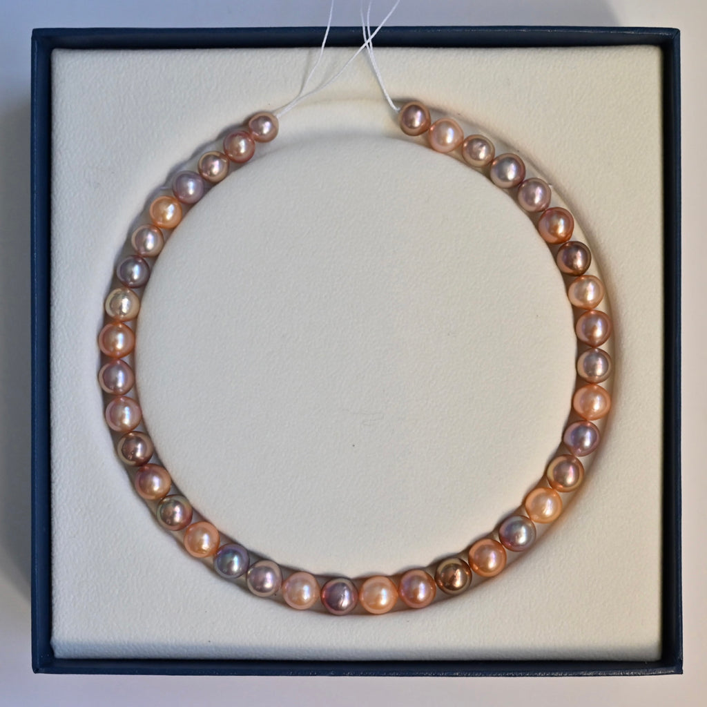 Mixed Color Freshwater Pearl Necklace