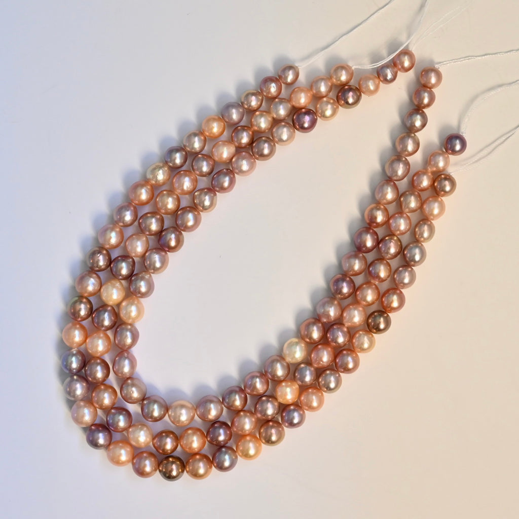 Mixed Color Freshwater Pearl Necklace