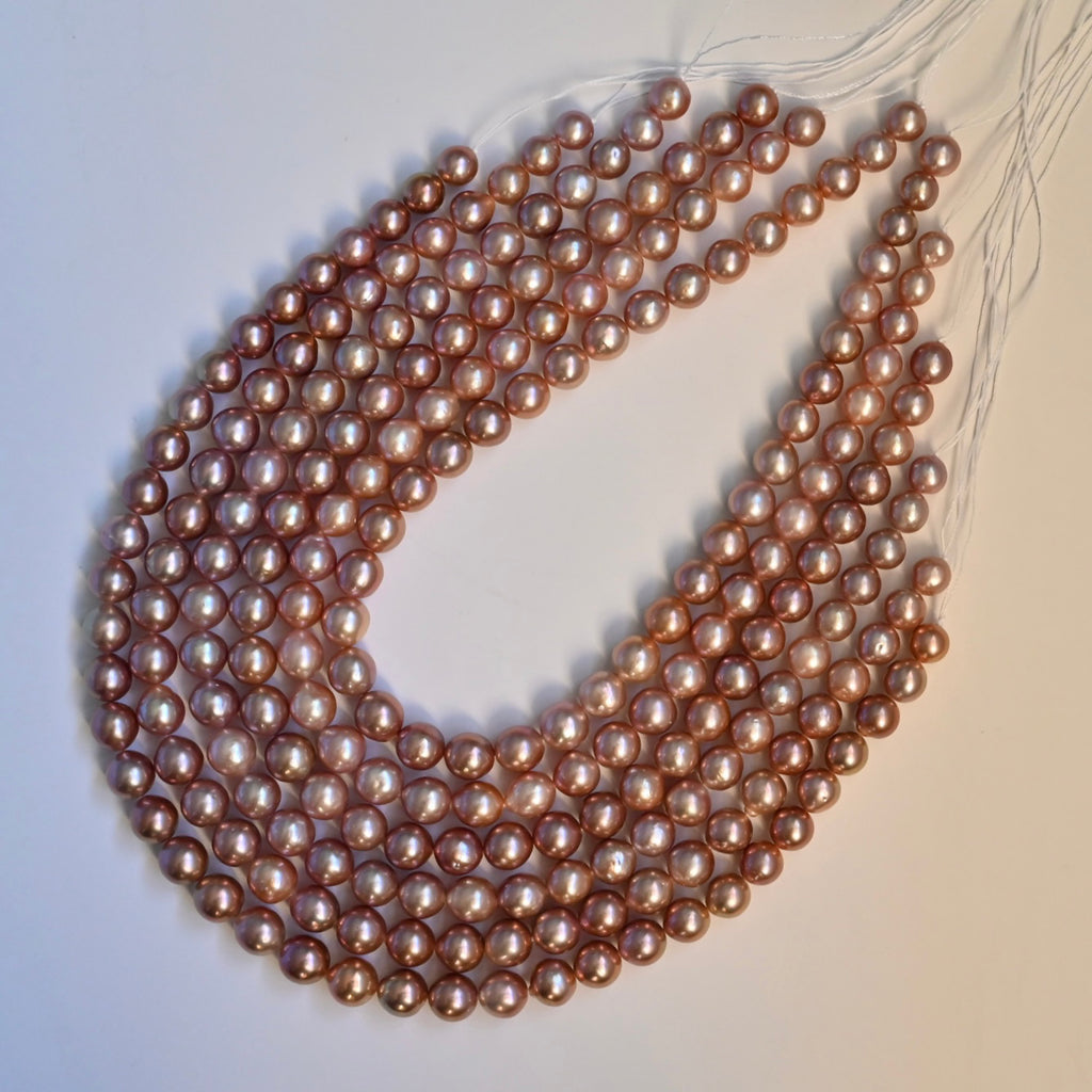 Light Purple Freshwater Pearl Necklace