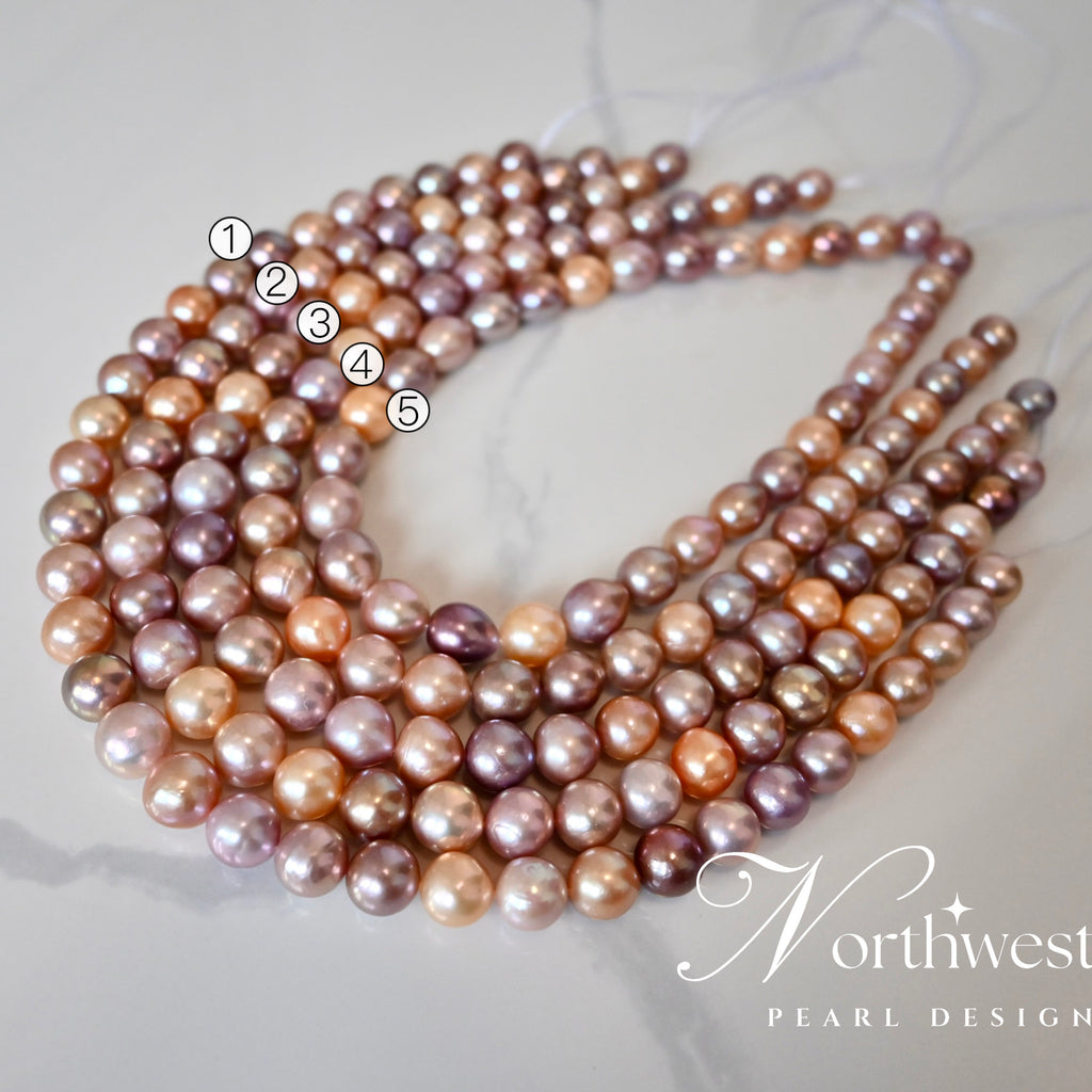 Mixed Color Freshwater Pearl Necklace