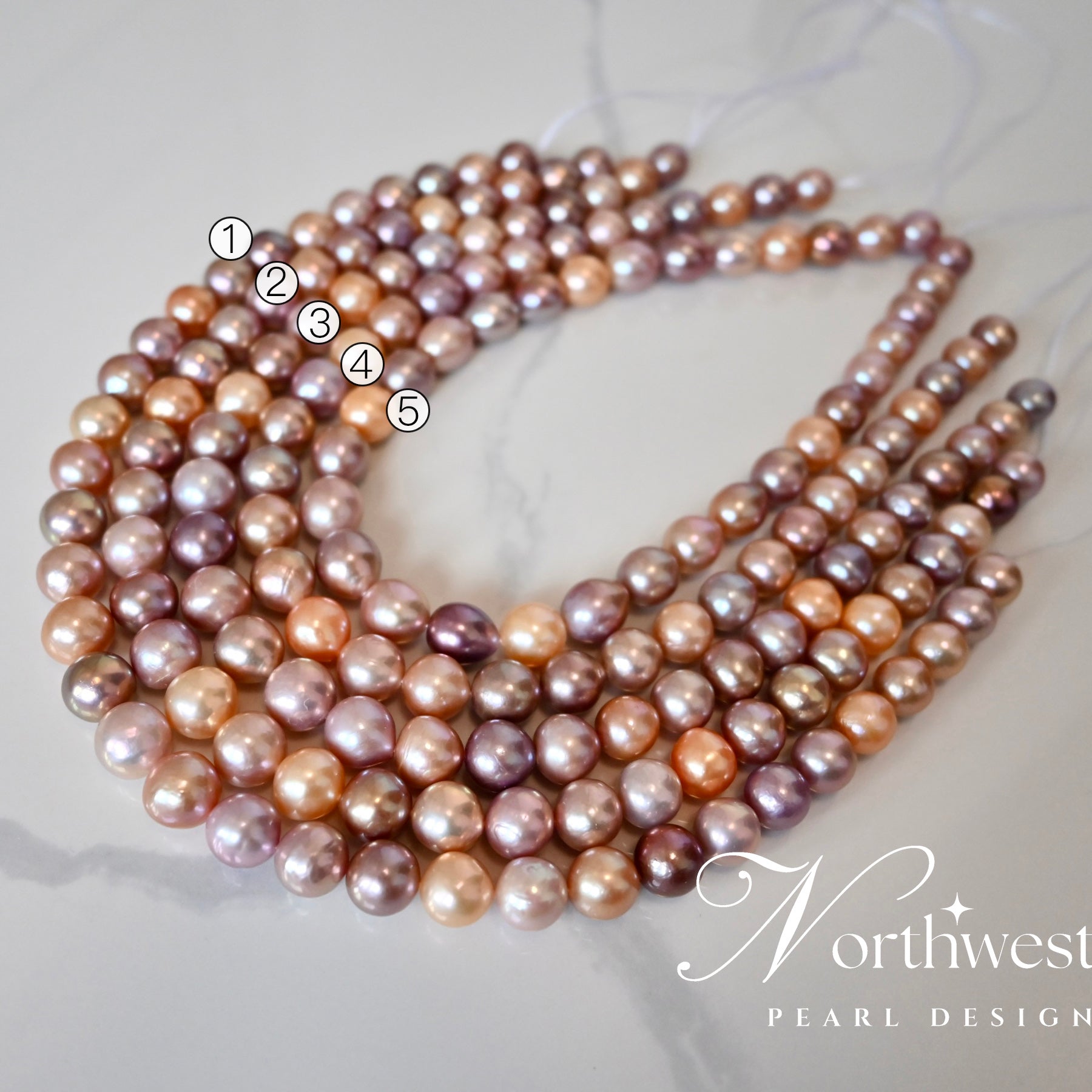 Mixed Color Freshwater Pearl Necklace