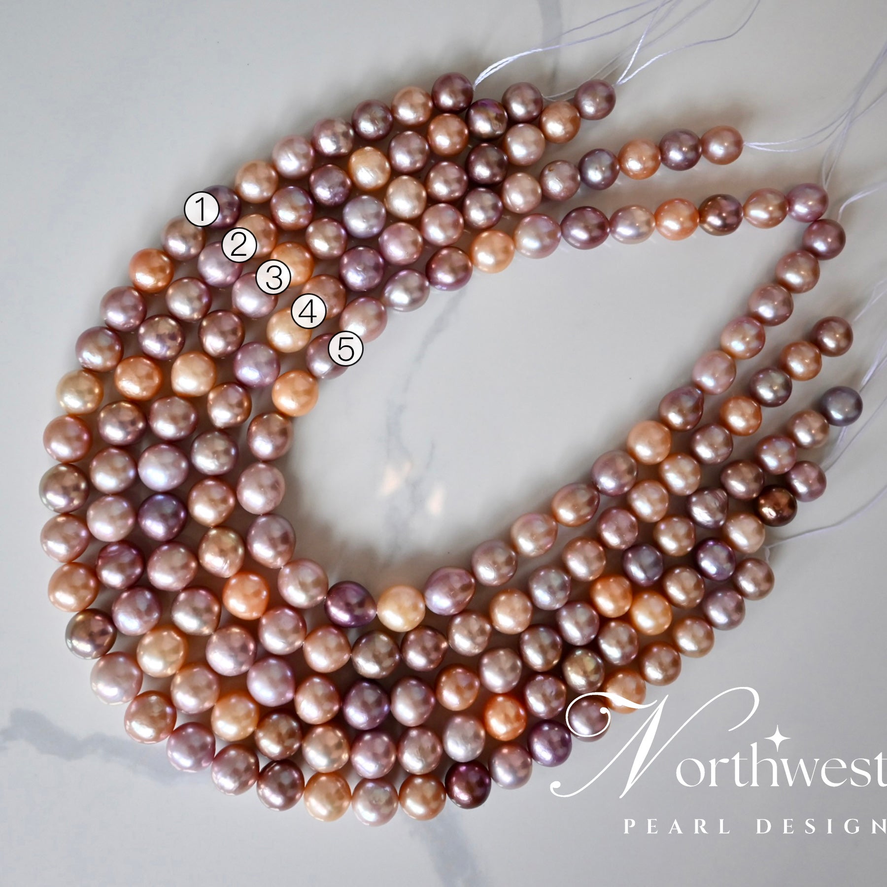Mixed Color Freshwater Pearl Necklace
