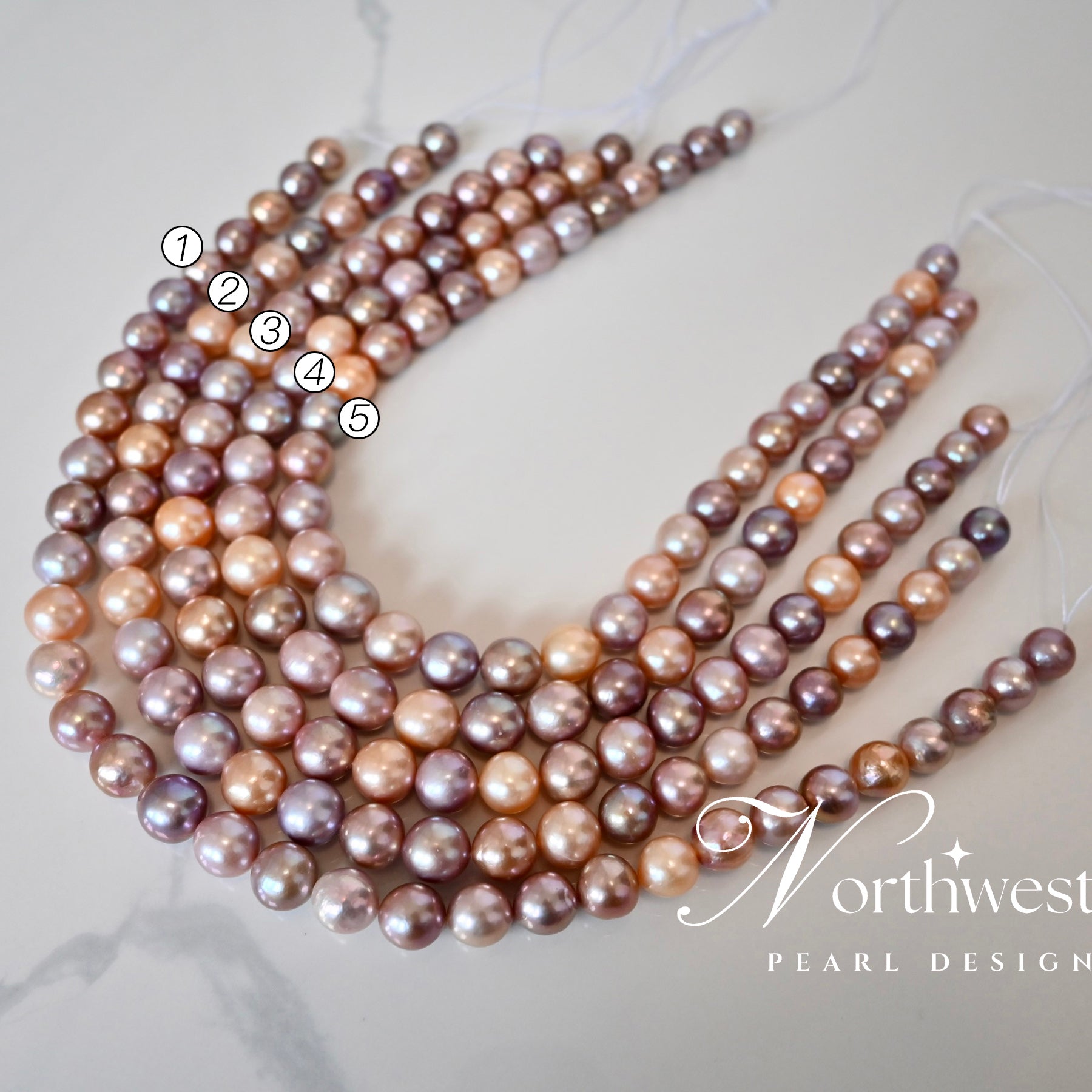 Mixed Color Freshwater Pearl Necklace