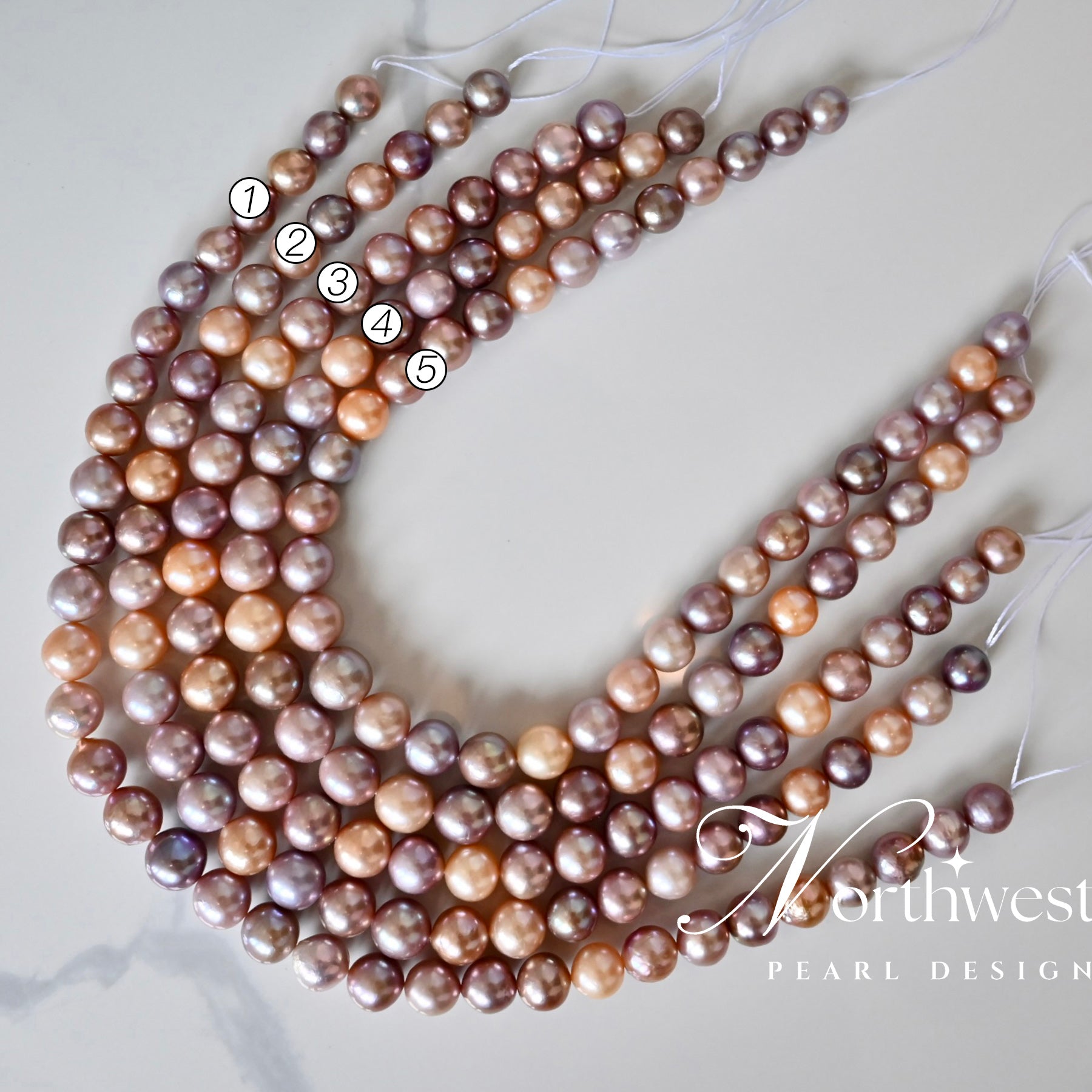 Mixed Color Freshwater Pearl Necklace