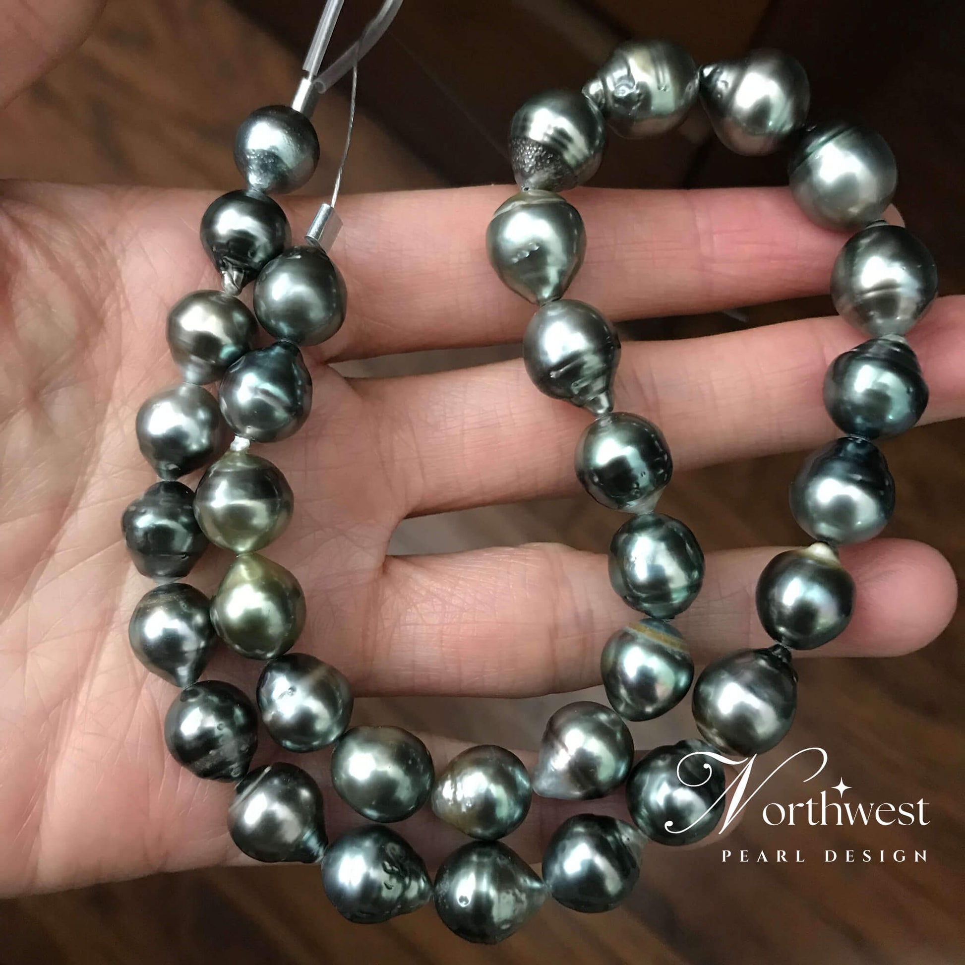 Black Tahitian Pearl Necklace
