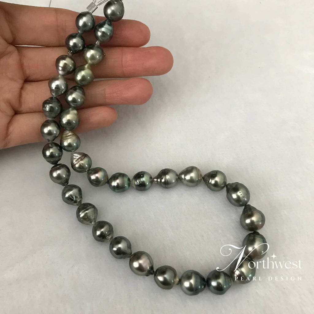 Black Tahitian Pearl Necklace