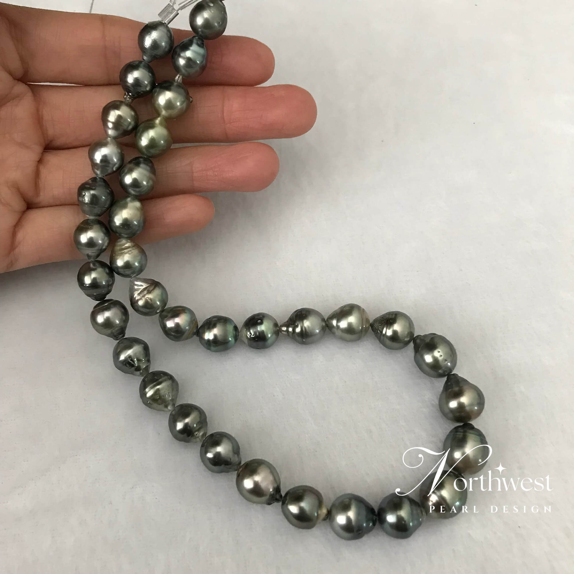 Black Tahitian Pearl Necklace